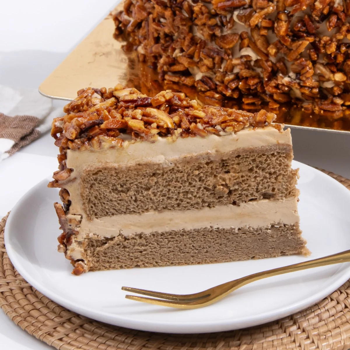 Almond Genoise Mamon Cake - Image 2