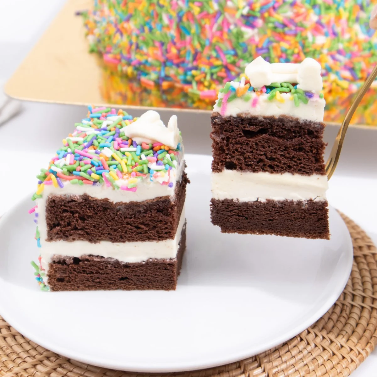 Rainbow Sprinkles Mamon Cake - Image 3