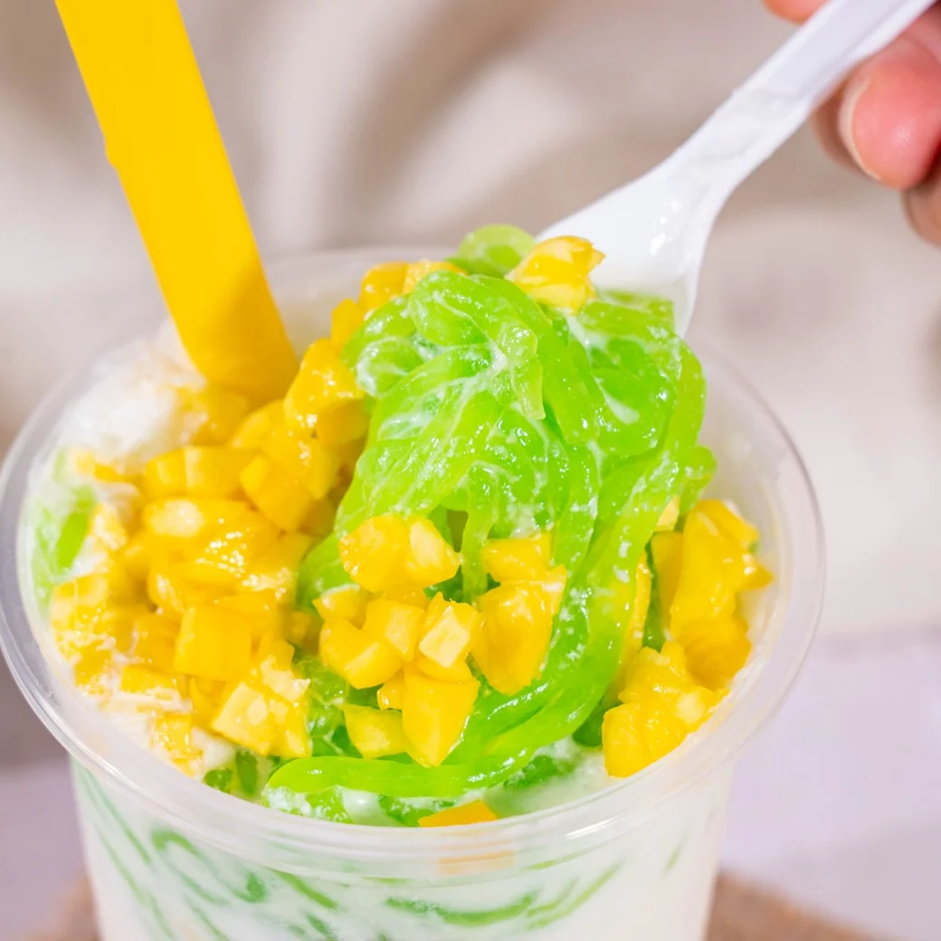 ลอดช่องสิงคโปร์น้ำตาลโตนด สูตรนมสด - Image 4