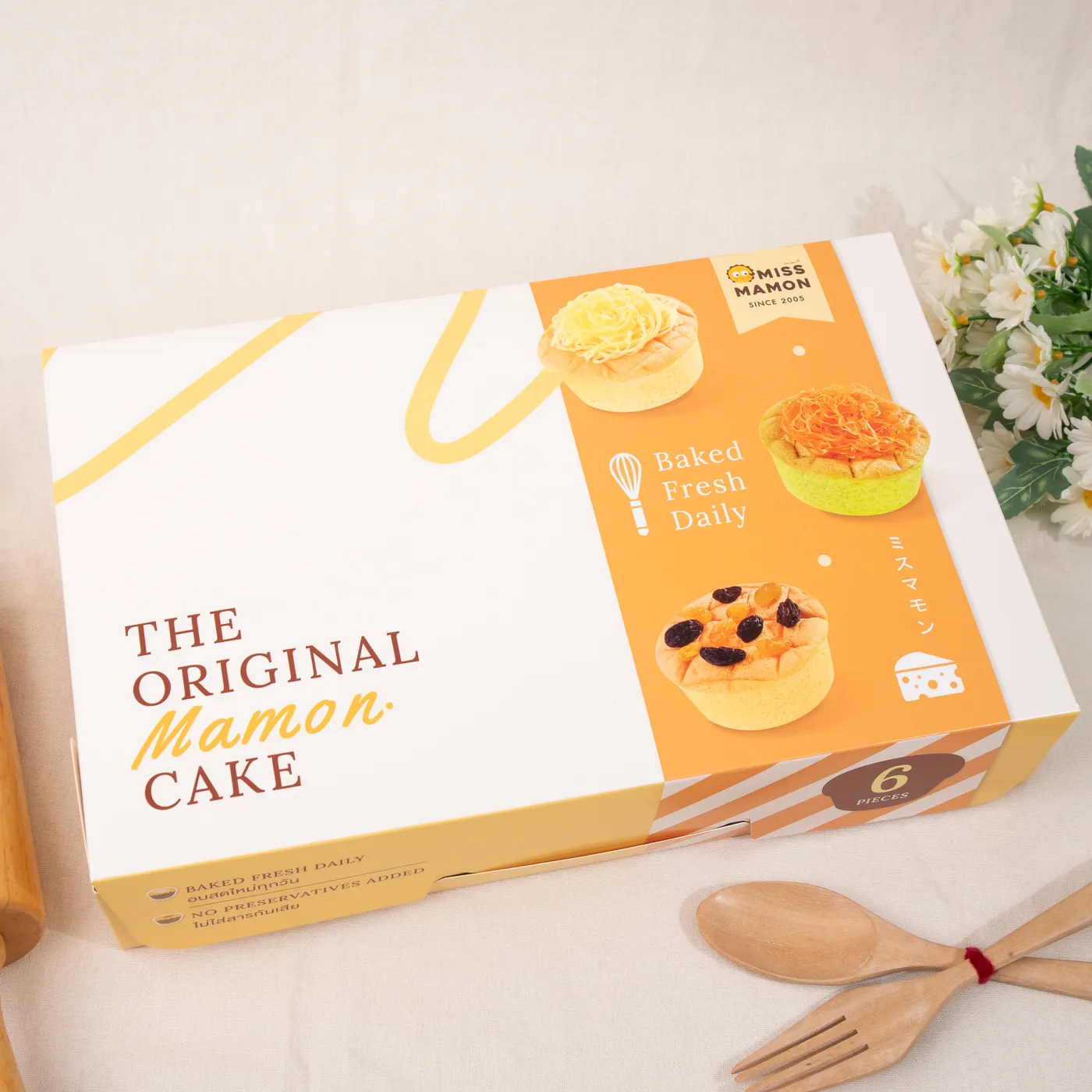Mamon Signature Gift Box กล่อง 6 ชิ้น - Image 2